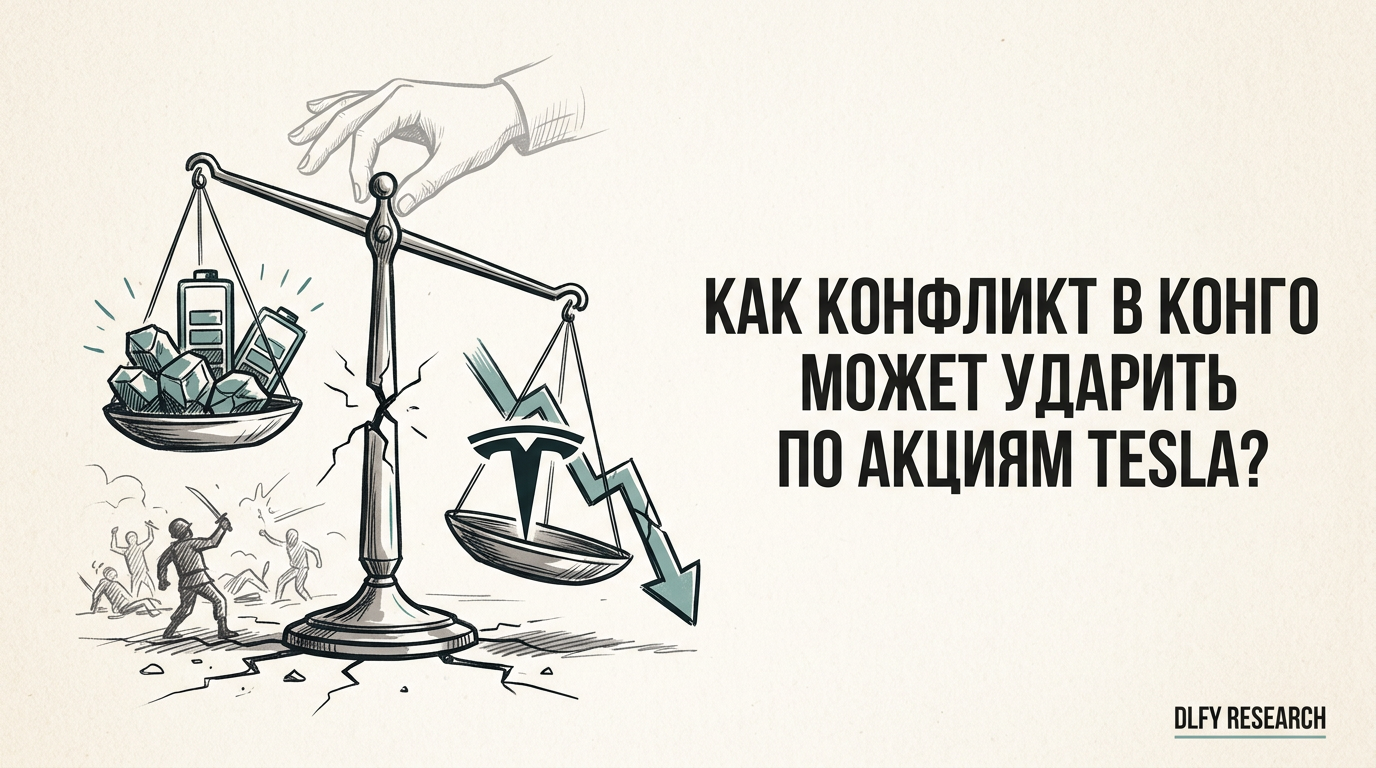 Как конфликт в Конго может ударить по акциям Tesla ⚡️